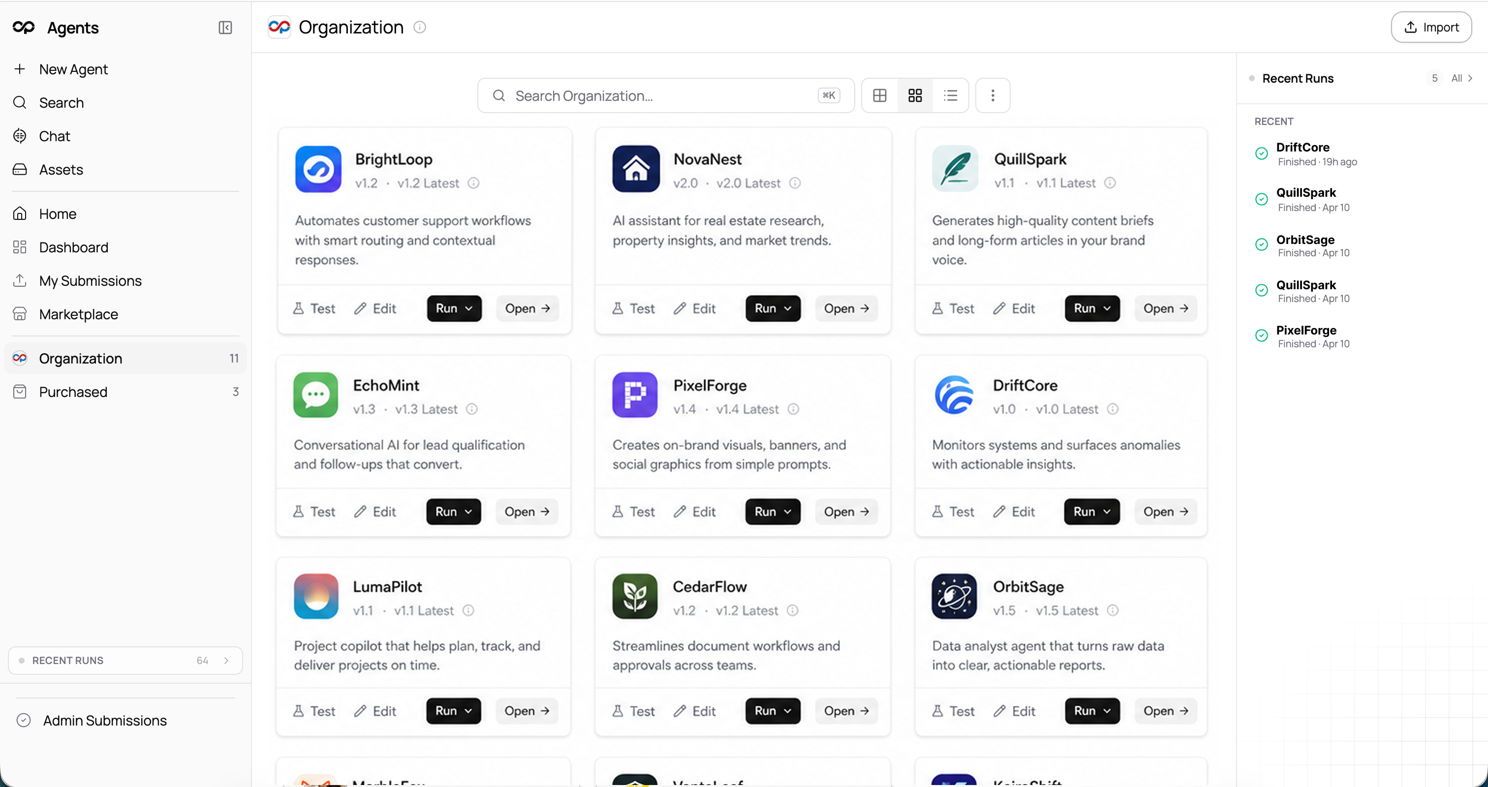 Manage Your Agents